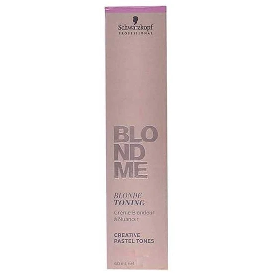 Schwarzkopf BlondMe Blonde Toning Cream Permanent Hair Colour T- Lilac