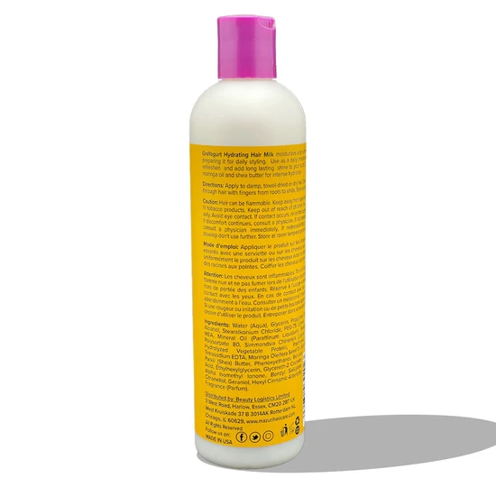 Mazuri Leave-In Collection Groyogurt Hydrating Hair Milk 322ml