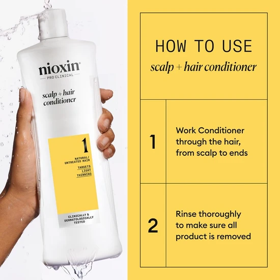 Nioxin System 1 Conditioner 1000ml