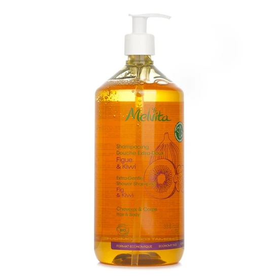 Melvita Extra-Gentle Shower Shampoo Hair & Body 1000ml