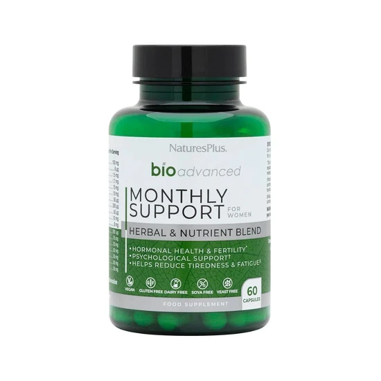 Nature's Plus BioAdvanced Monthly Support For Women 60 Capsules