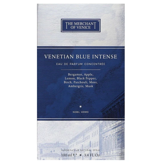 The Merchant of Venice Venetian Blue Intense Eau De Parfum 100ml