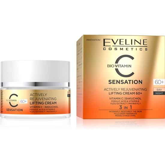Eveline Bio Vitamin C Sensation 3 In 1 Lifting Cream 60 Plus 50ml