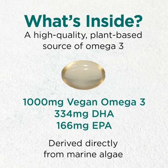 Cytoplan Vegan Omega 3 DHA/EPA Capsules 120 Capsules