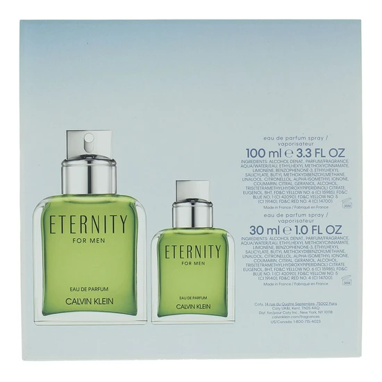Calvin Klein Eternity For Men Eau De Parfum Gift Set 100ml + 20ml