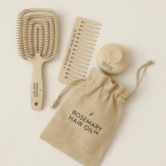 Rosemary Hair Oil Co Complete Scalp System