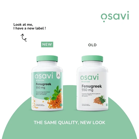 Osavi Fenugreek 550mg Capsules 60 Capsules