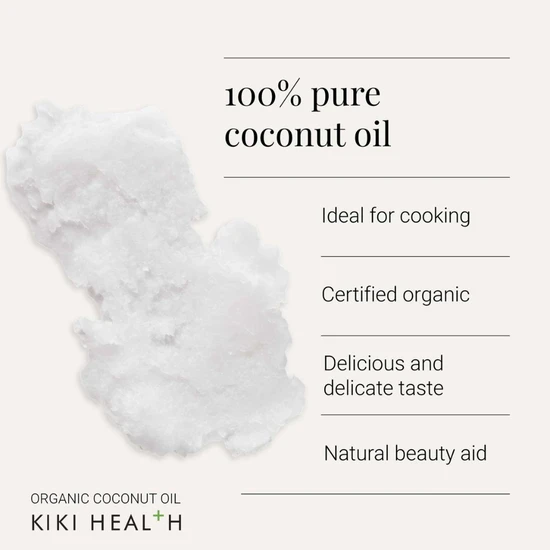 KIKI Health Organic Coconut Oil 500ml