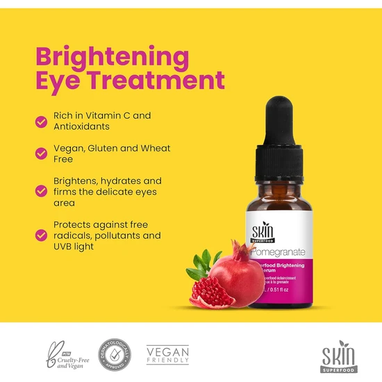 Skin Superfood Pomegranate Superfood Brightening Eye Serum 15ml