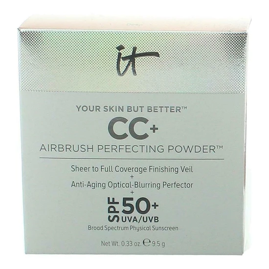 IT Cosmetics Your Skin But Better CC+ Airbrush Perfecting Powder Deep