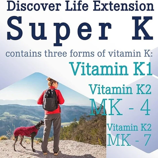Life Extension Super K 90 Soft Gels