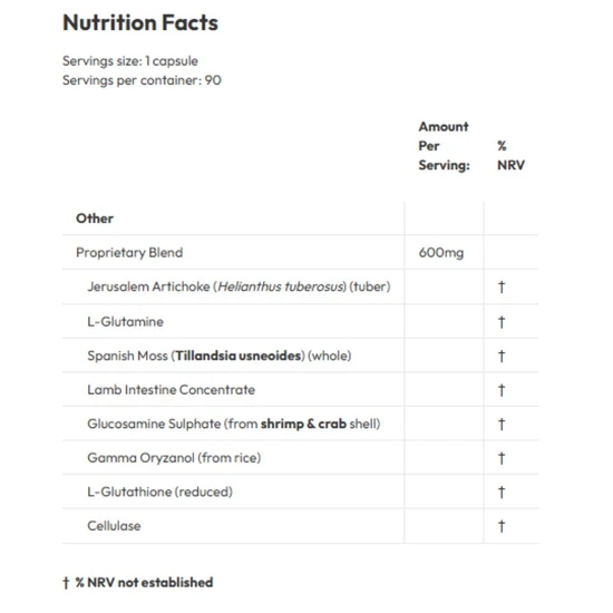 Biotics Research IPS Intestinal Permeability Support Capsules 90 Capsules
