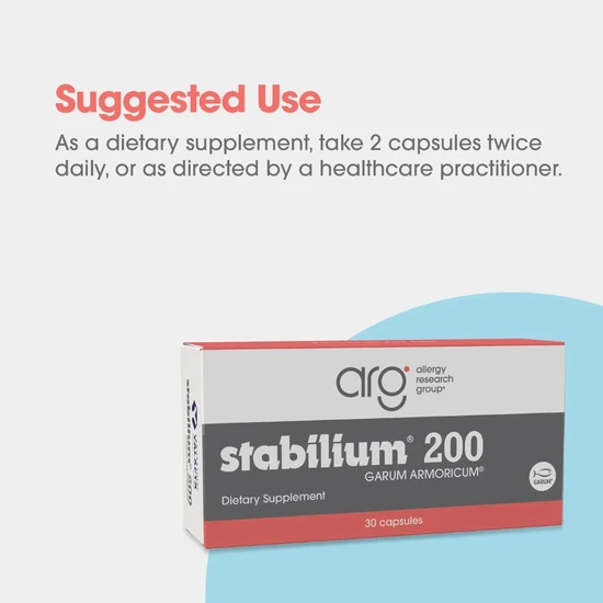 Allergy Research Group Stabilium 200 Capsules 30 Capsules