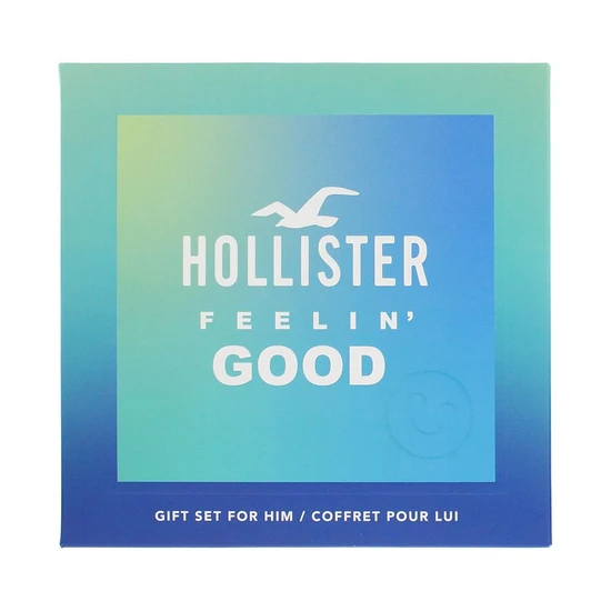 Hollister Feelin' Good For Him Gift Set 50ml Eau De Toilette + 100ml Shower Gel