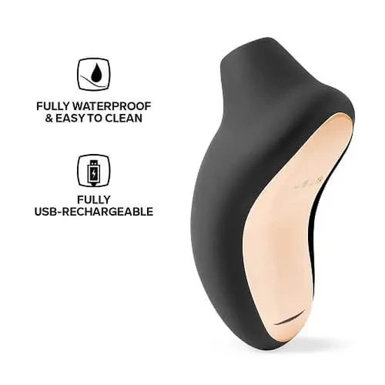 Lelo Sona Sonic Clitoral Massager Black