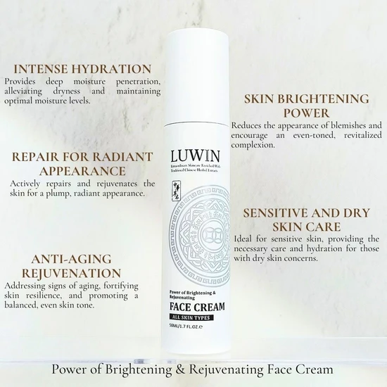 LUWIN Power Of Brightening & Rejuvenating Face Cream 50ml