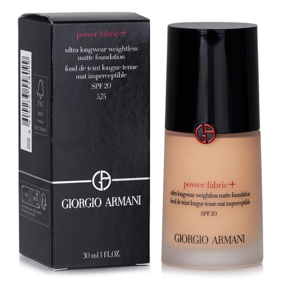 Giorgio Armani Power Fabric+ Ultra Longwear Weightless Matte Foundation SPF 20 5.75