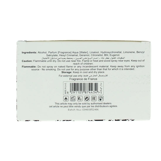 Orchid Black & White Collection Element No.04 Eau De Parfum 100ml