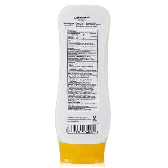 Australian Gold Lotion Sunscreen SPF 50 237ml