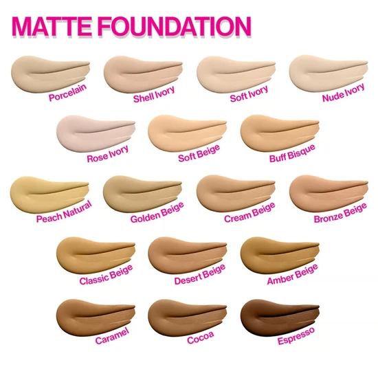 Wet N Wild Photo Focus Matte Foundation Golden Beige