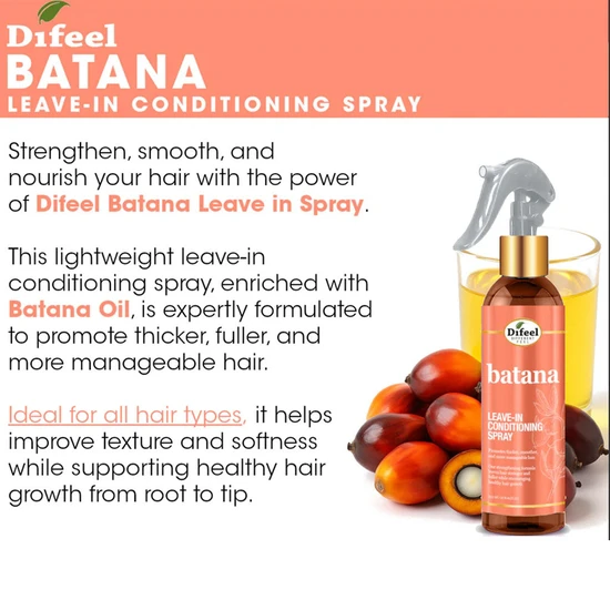 Difeel Batana Leave-In Conditioning Spray 237ml
