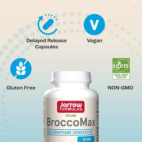 Jarrow Formulas BroccoMax 120 Veg Caps