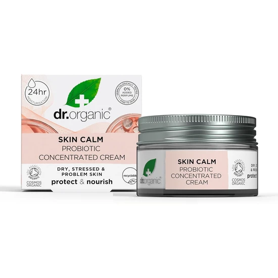Dr. Organic Skin Calm Protect & Nourish Probiotic Concentrated Cream 50ml