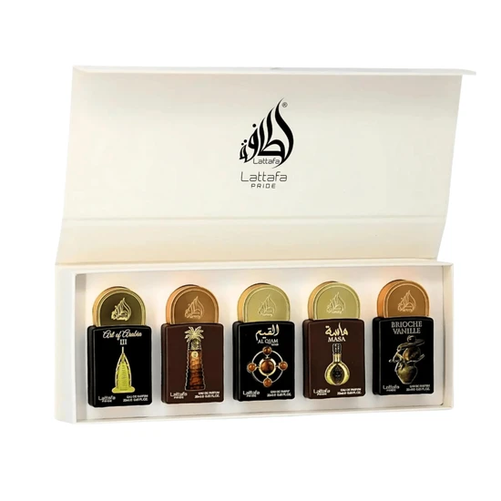 Lattafa Pride Collection No. 4 Eau De Parfum Gift Set 5 x 20ml