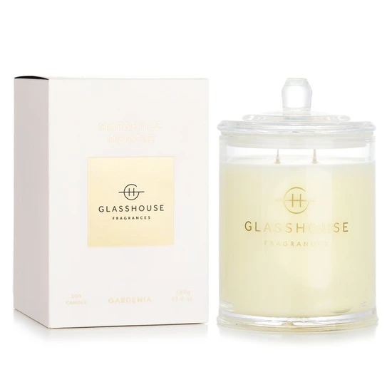 Glasshouse Fragrances Triple Scented Soy Candle Marseille Memoir 380g