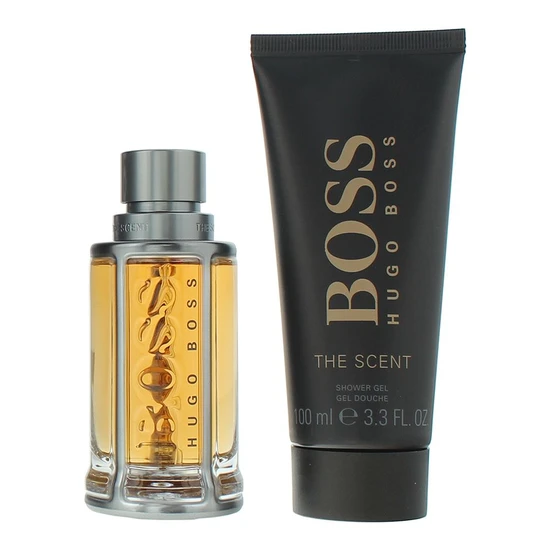Hugo Boss The Scent Eau De Toilette 50ml + Shower Gel 100ml Gift Set 50ml