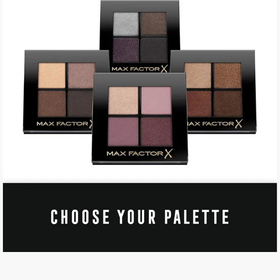 Max Factor Colour X-Pert Mini Eyeshadow Palette 02 Crushed Blooms