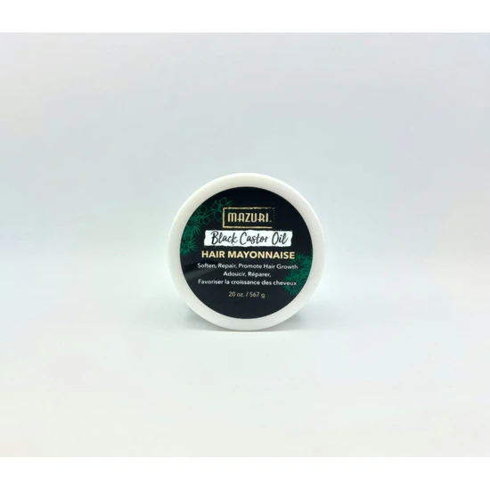 Mazuri Black Castor Oil Hair Mayonnaise For Weak & Damaged Hair 567g