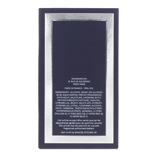 Lacoste L'Homme Lacoste Eau De Toilette 50ml