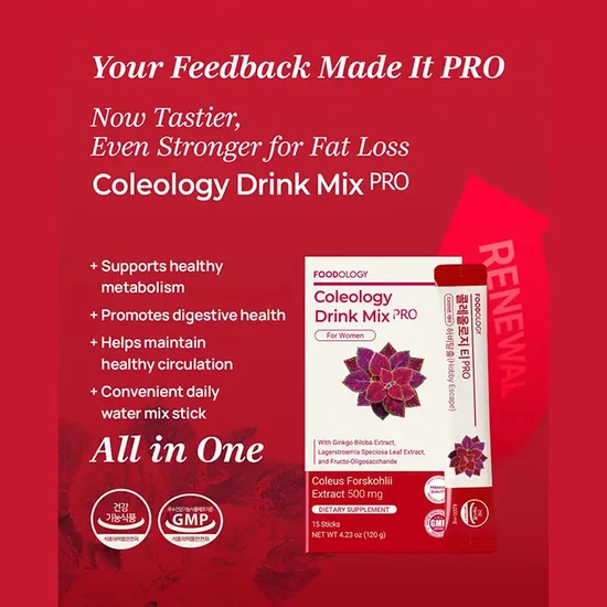 FOODOLOGY Coleology Drink Mix PRO 15 sticks