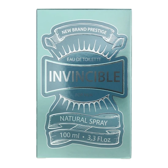 New Brand Invincible For Men Eau De Toilette 100ml
