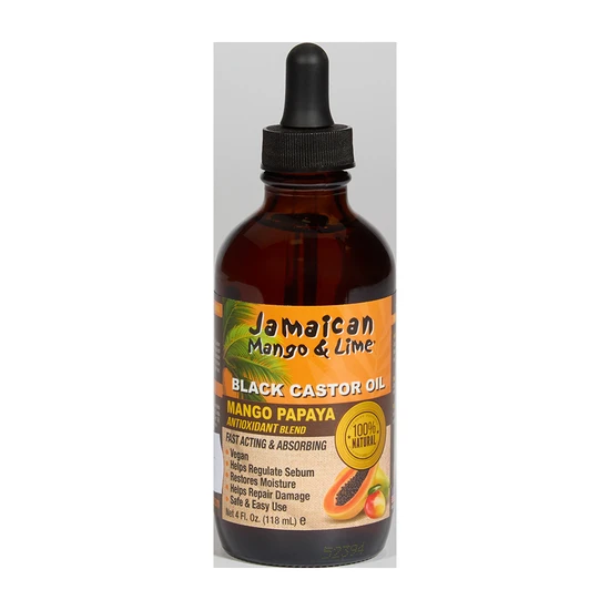 Jamaican Mango and Lime Black Castor Oil Mango Papaya 4oz