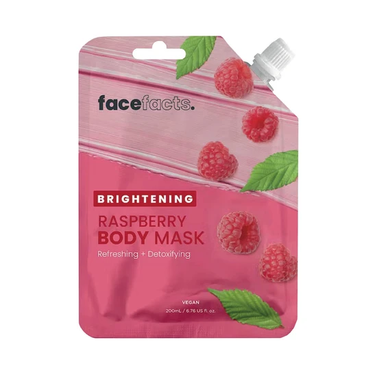Face Facts Brightening Raspberry Body Mask 200ml