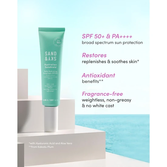 Sand & Sky Daily Hydrating Sunscreen SPF 50+ 60ml