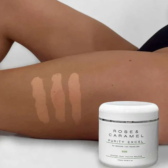 Rose & Caramel Purity Excel 3 Minute Tan Removal 200ml