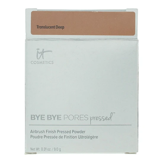 IT Cosmetics Bye Bye Pores Pressed Powder Translucent Rich Deep
