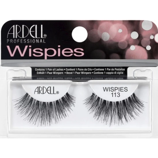 Ardell Wispies False Eyelashes 113 Black