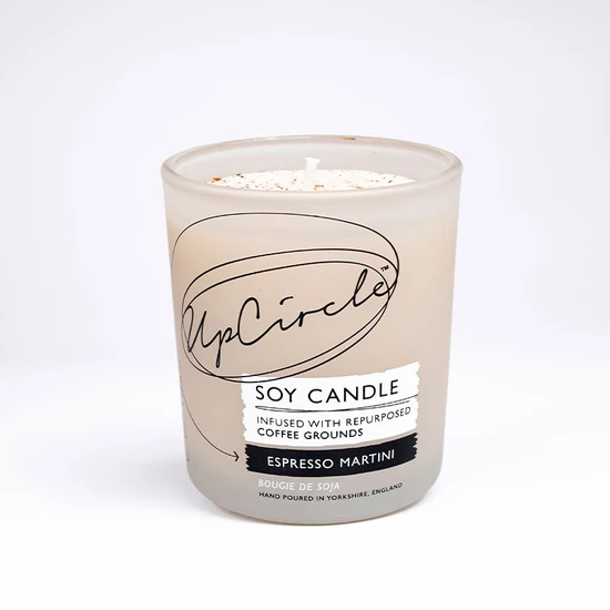 UpCircle Beauty Espresso Martini Natural Soy Candle 180ml