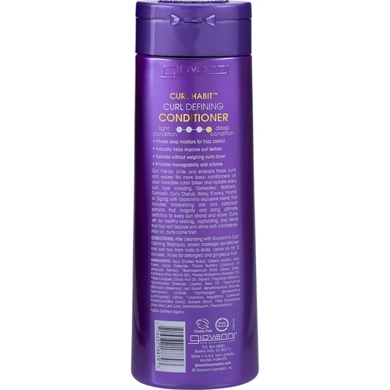 Giovanni Curl Habit Curl Defining Conditioner 399ml