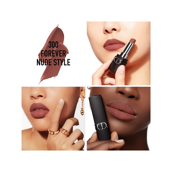DIOR Rouge Dior Forever Lipstick 300 Forever Nude Style