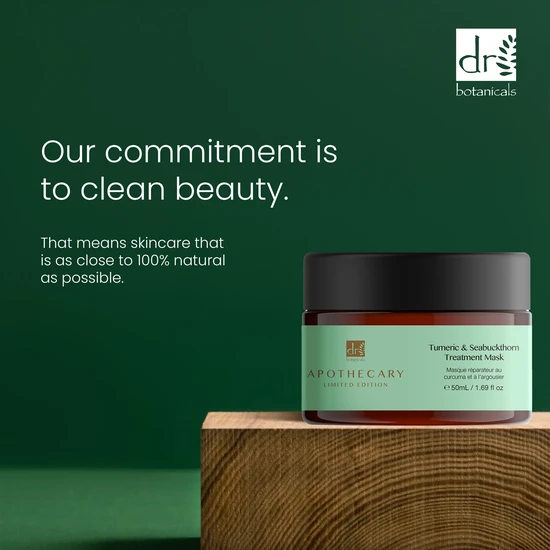 Dr Botanicals Turmeric & Seabuckthorn Treatment Mask 50ml