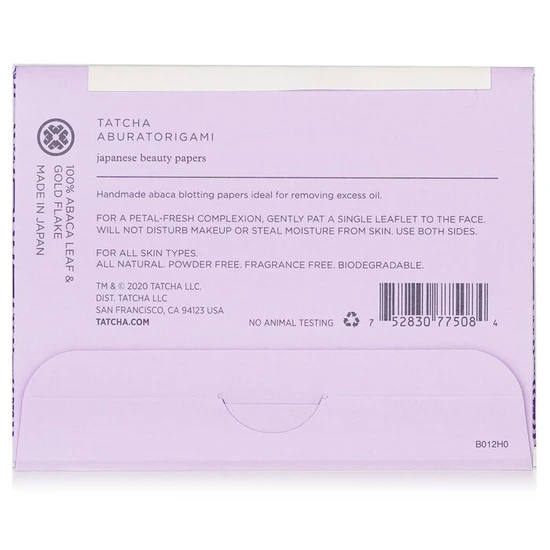 Tatcha Aburatorigami Japanese Blotting Papers 40 sheets