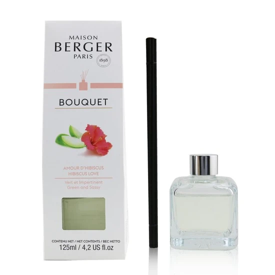 Maison Berger Cube Scented Bouquet Hibiscus Love 125ml