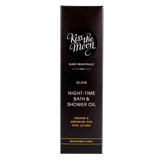 Kiss GLOW Night-time Bath & Shower Oil Orange & Geranium