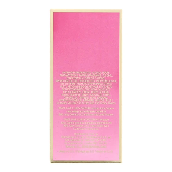 Juicy Couture Peace Love & Juicy Couture Eau De Parfum 100ml
