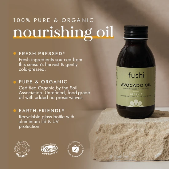 Fushi Organic Avocado Oil 100ml